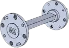 Millimeter Waveguide Straight Assembly