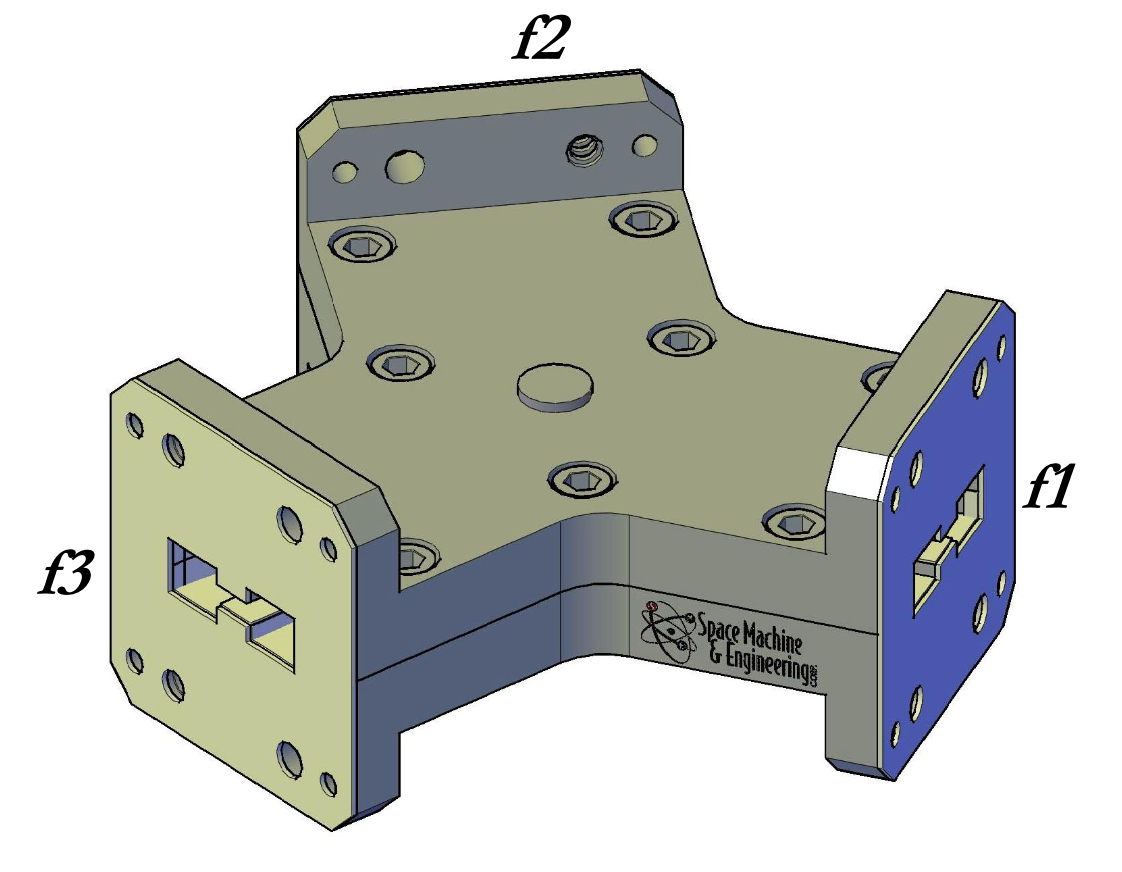 Double Ridge Waveguide Circulators