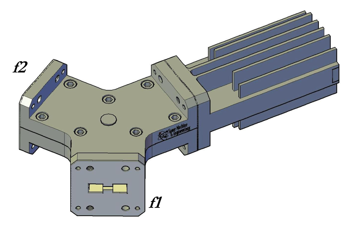 Double Ridge Waveguide Isolators