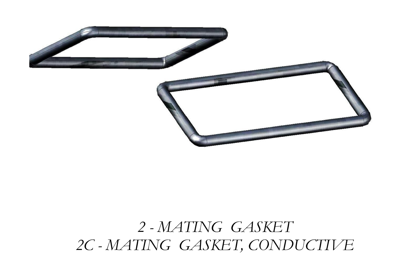 Double Ridge Waveguide Mating Gaskets