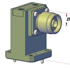 Double Ridge Waveguide To Coax Adapters