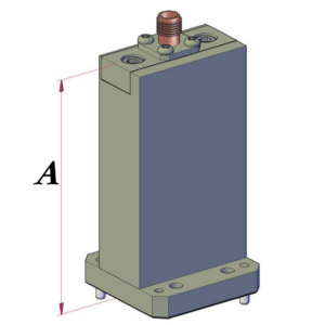 Double Ridge Waveguide To Coax End Launch Adapters