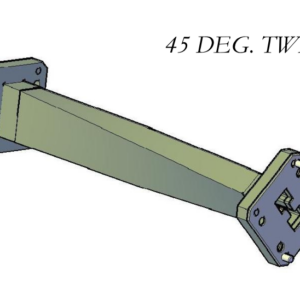 Double Ridge Waveguide Twist Assemblies