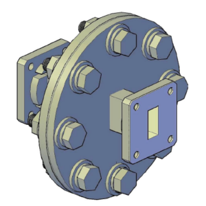 Rectangular Waveguide Bulkhead Feed Unit