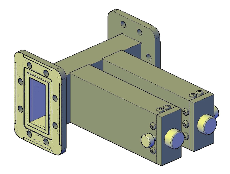 Rectangular Waveguide Dual Stub Tuner