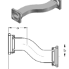 Rectangular Waveguide Formed H Plane Offset Assemblies