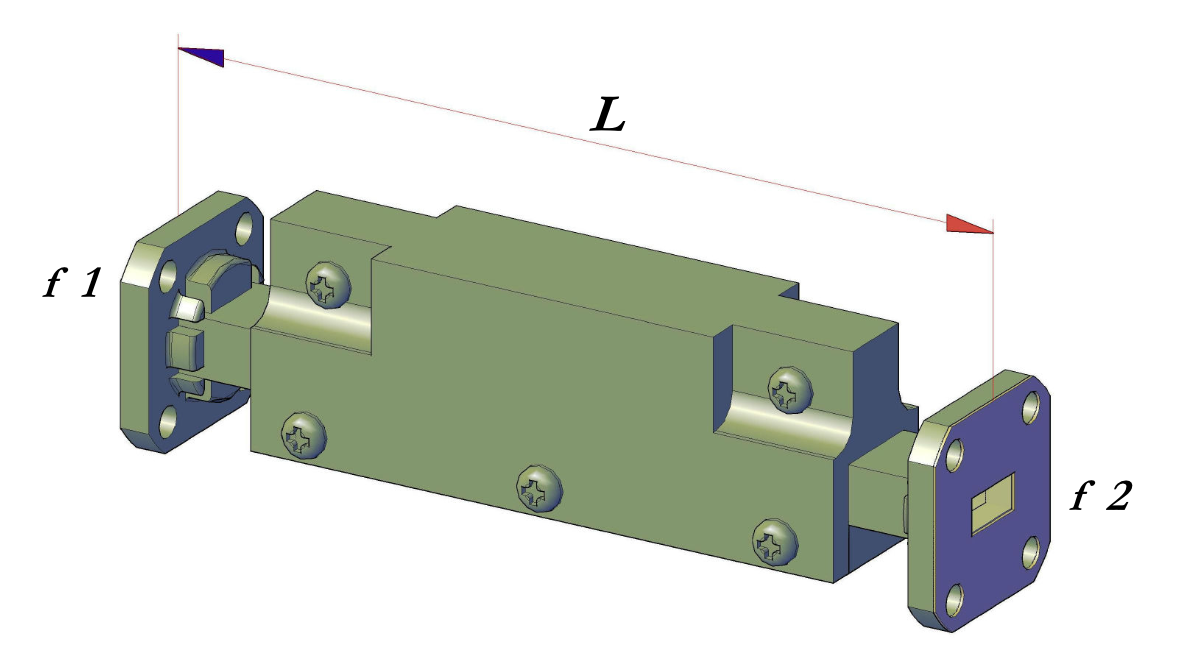 Rectangular Waveguide Low Power Fixed Attenuator