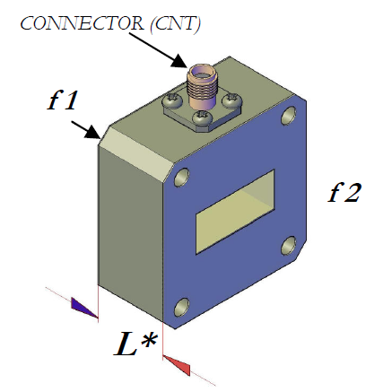 Rectangular Waveguide Power Flange Sampler