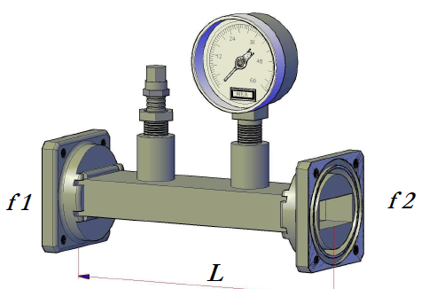 Rectangular Waveguide Pressure Adapter