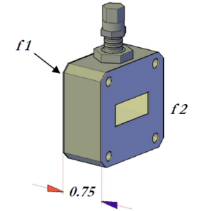 Rectangular Waveguide Pressure Flange