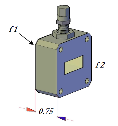 Rectangular Waveguide Pressure Flange