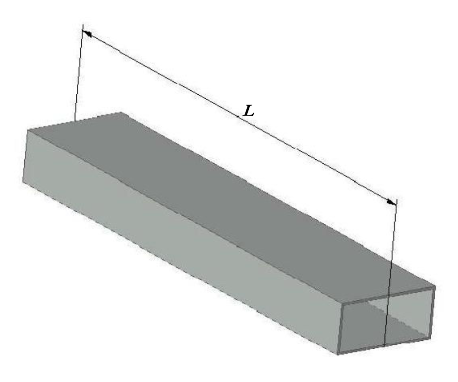 Rectangular Waveguide Thin Wall Tubing